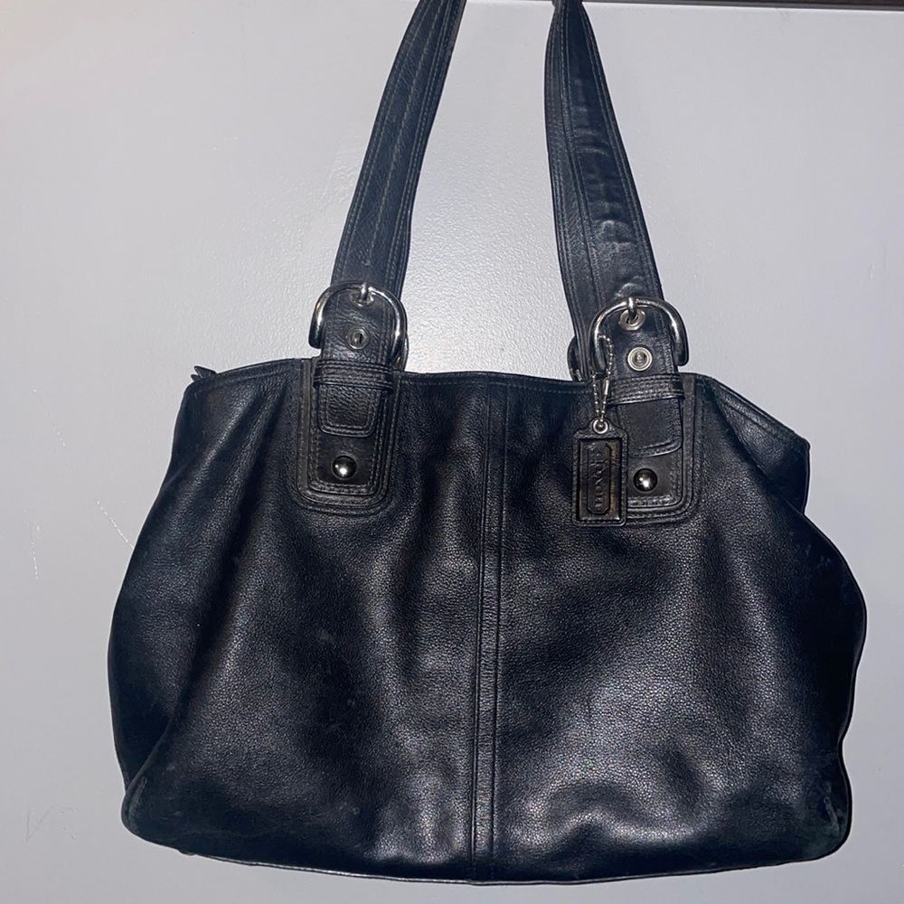 Vintage Coach Carryall Soho XL Leather #f13110  Shoulder Bag